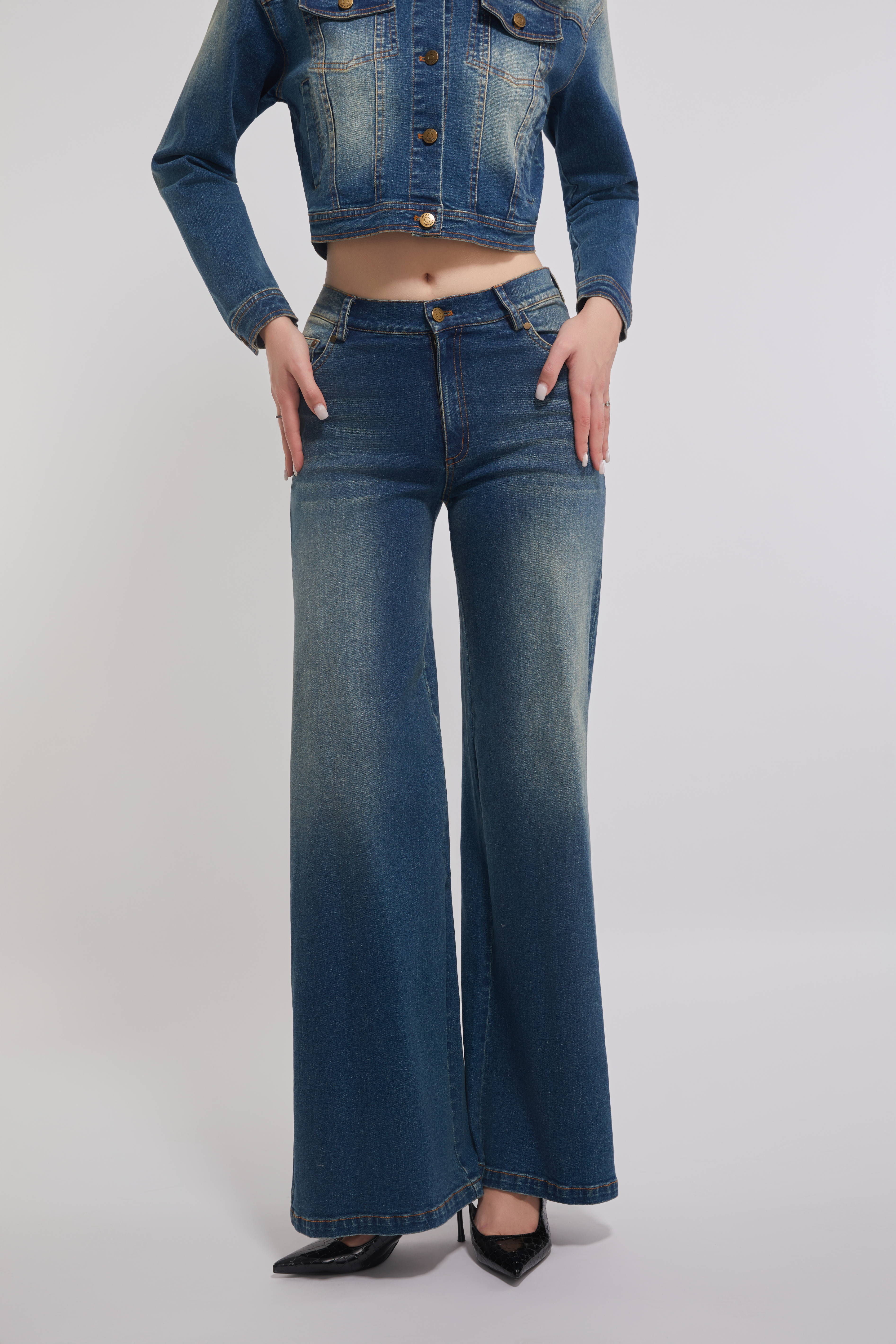 Blue Denim Pants
