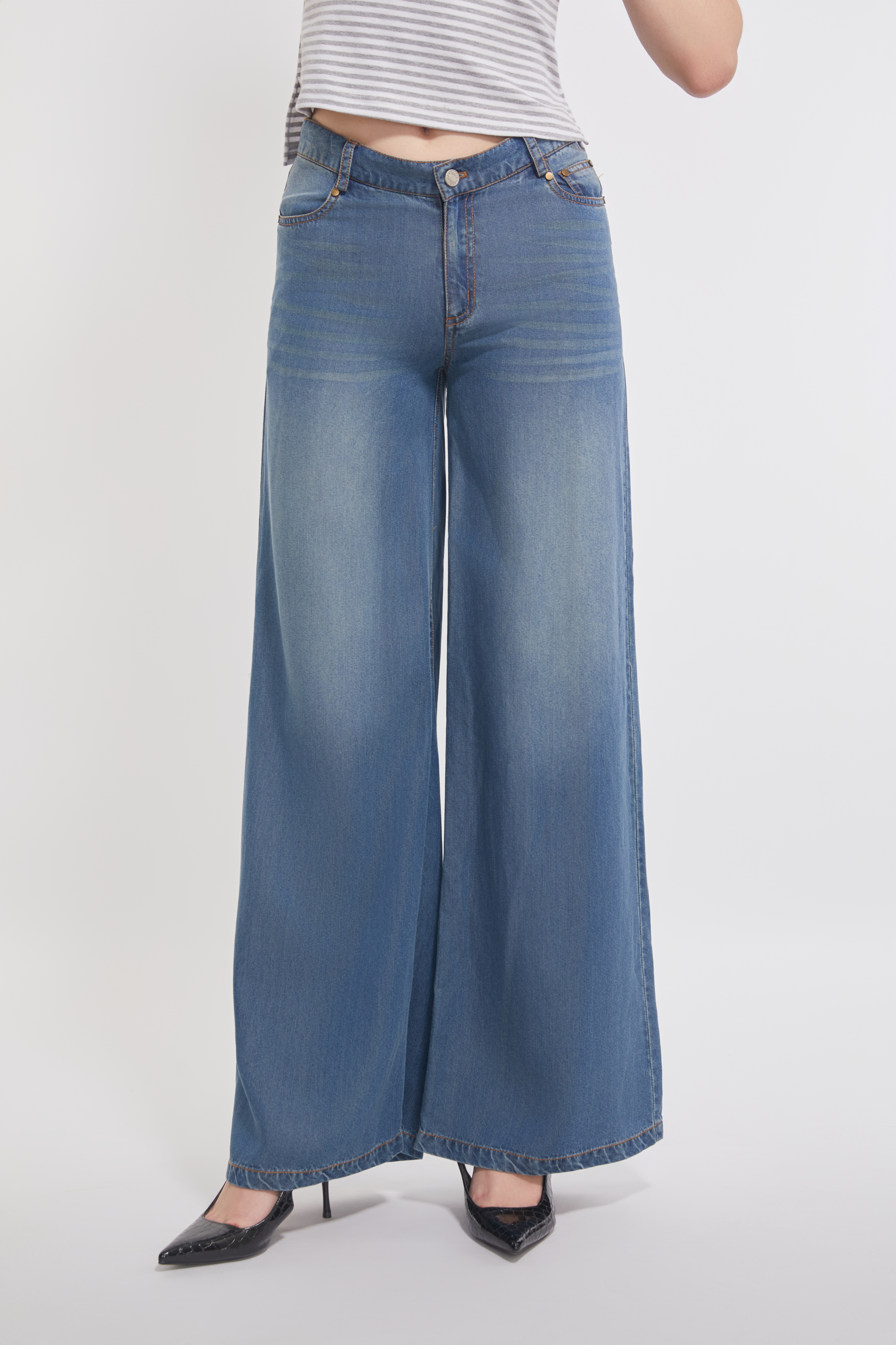 Blue Denim Pants
