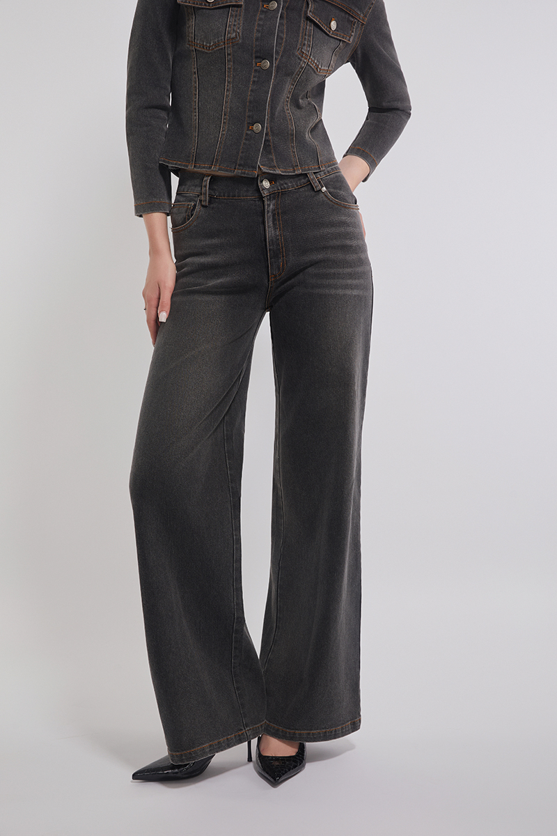 Black Denim Pants