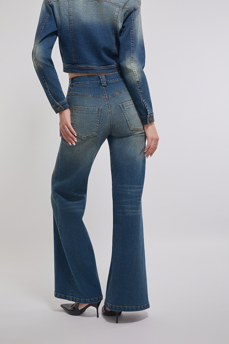 Blue Denim Pants