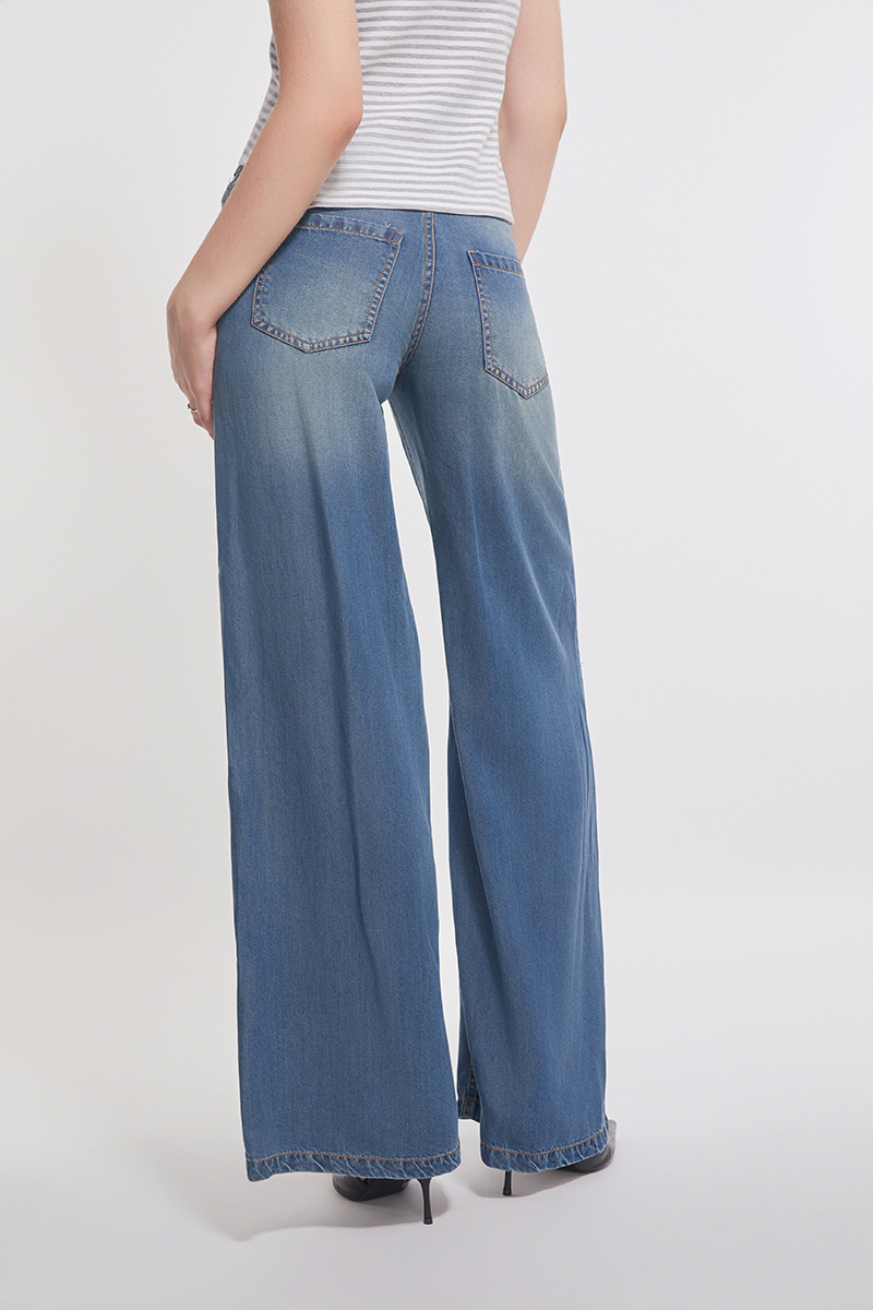 Blue Denim Pants