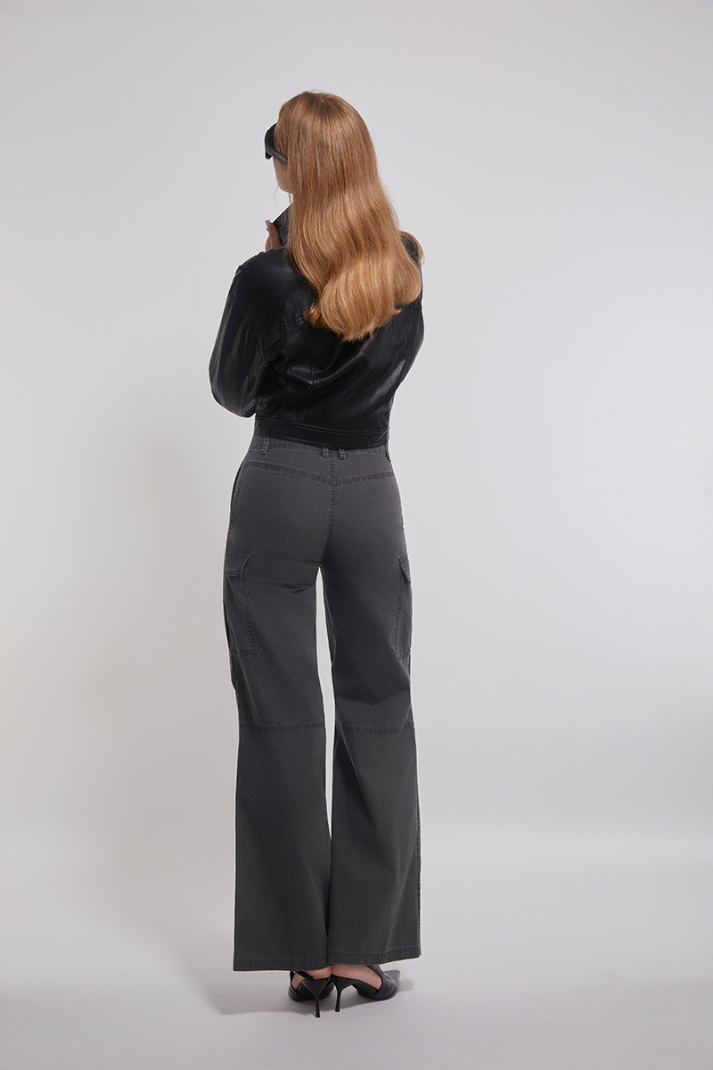 Cozy Leather Short Jacket